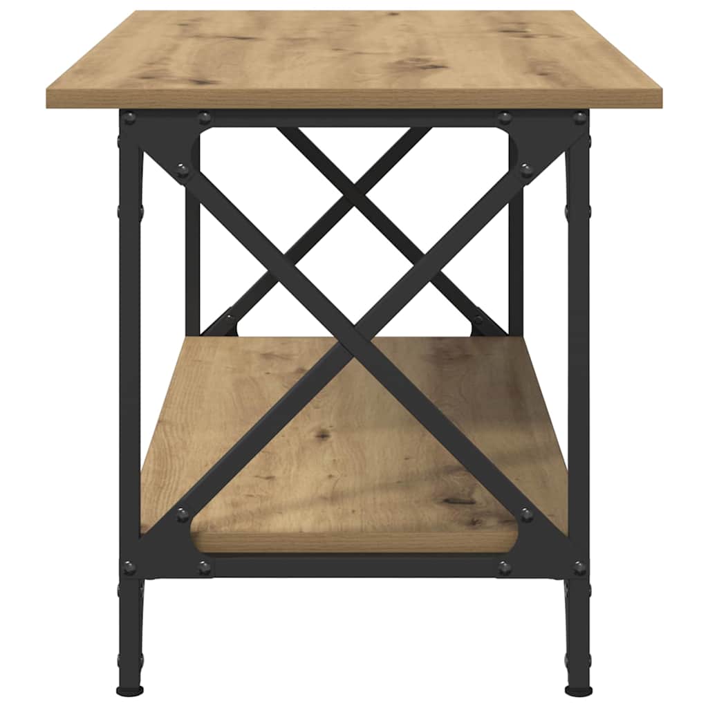 Coffee Table Artisan oak 80 x 45 x 45.5 cm Engineered wood