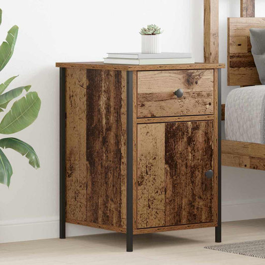 Bedside Cabinet Old Wood 40 x 42 x 60 cm Engineered Wood