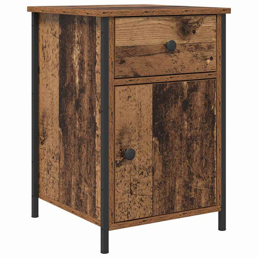 Bedside Cabinet Old Wood 40 x 42 x 60 cm Engineered Wood