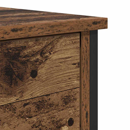 Bedside Cabinet 2 pcs Old Wood 40 x 42 x 60 cm Engineered Wood