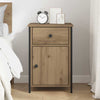 Bedside Cabinet Artisan Oak 40x42x60 cm Engineered Wood