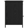 Bedside Cabinet Black oak 40 x 42 x 60 cm Engineered wood