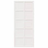 Barn Door White 100 x 210 cm Solid pine wood