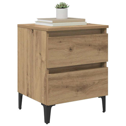 Bedside Cabinet Artisan oak 40 x 35 x 50 cm Engineered wood