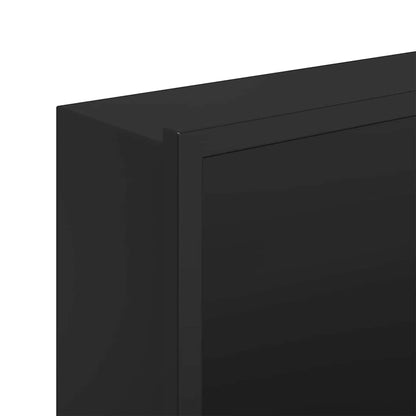 Shower Niche Black 45 x 30 x 9.5 cm Stainless Steel