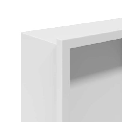 Shower Niche White 75 x 30 x 9.5 cm Stainless Steel