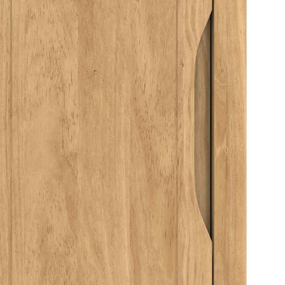Bathroom Cabinet with Drawer FLORO Wax Brown 35 x 30 x 90 cm