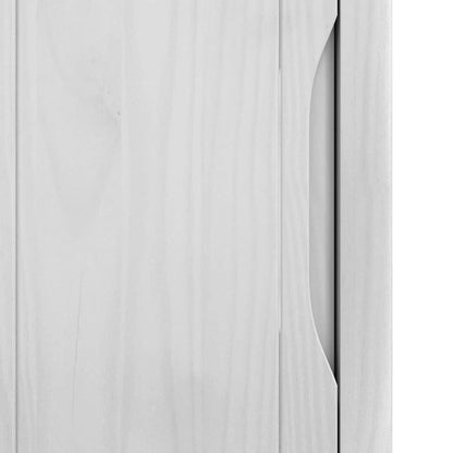 Bathroom Tall Cabinet with Shelf FLORO White 35 x 30 x 160 cm