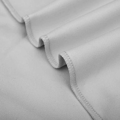 Sports Towels 2 pcs Grey 140 x 70 cm Polyester and polyamide
