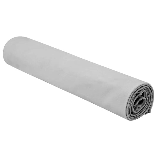 Sports Towels 2 pcs Grey 140 x 70 cm
