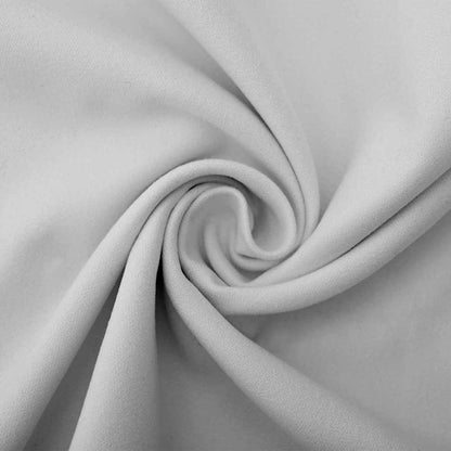 Sports Towels 2 pcs Grey 200 x 100 cm Polyester and polyamide