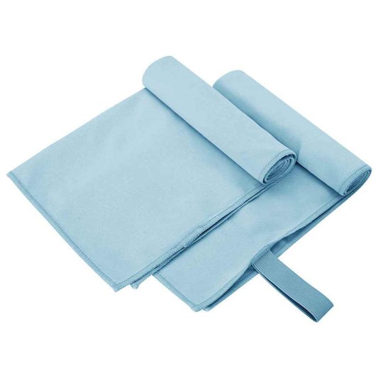 Sports Towels 2 pcs Blue 50 x 30 cm