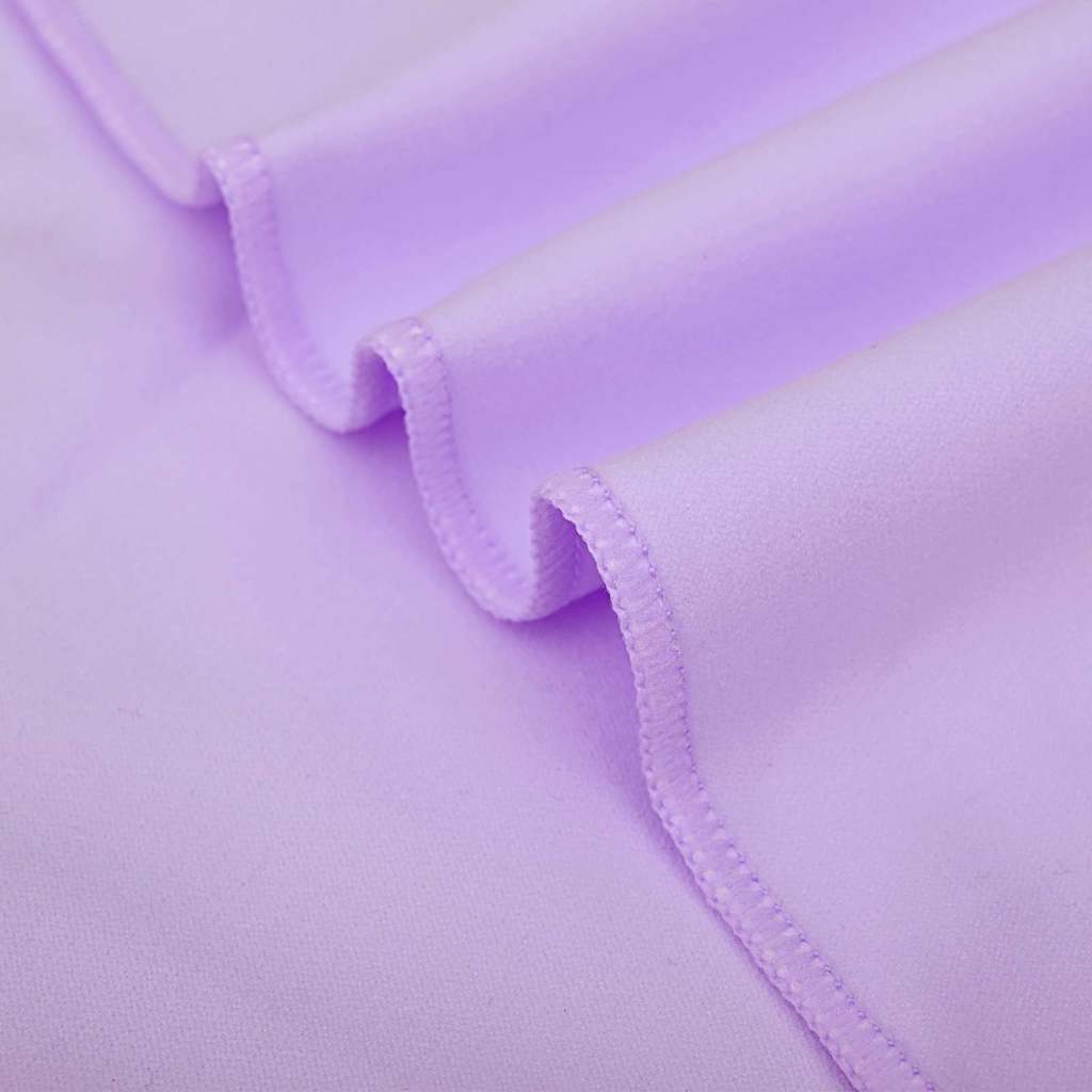 Sports Towels 2 pcs Purple 180 x 90 cm Polyester and polyamide