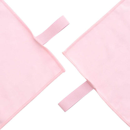 Sports Towels 2 pcs Pink 50 x 30 cm Polyester and polyamide