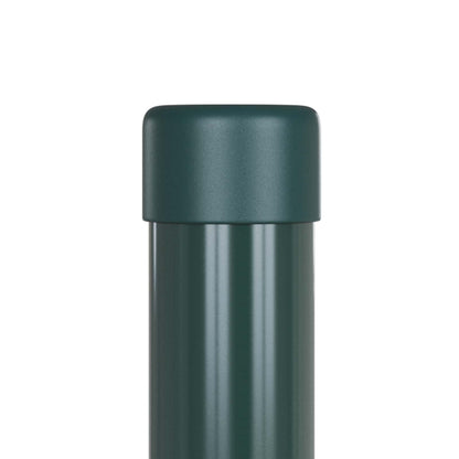 Fence Post 2 pcs Green 70 cm Powder-coated steel