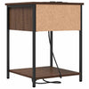 Bedside Cabinet Brown oak 42 x 41 x 56 cm Engineered wood