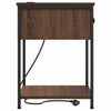 Bedside Cabinet Brown oak 42 x 41 x 56 cm Engineered wood