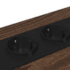 Bedside Cabinet 2 pcs Brown oak 42 x 41 x 56 cm Engineered wood