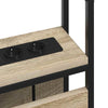 Storage Headboard Sonoma oak 80 cm Engineered wood