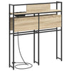 Storage Headboard Sonoma oak 80 cm Engineered wood
