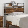Storage Headboard Smoked oak 80 cm Engineered wood