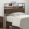 Storage Headboard Brown oak 80 cm Engineered wood