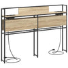 Storage Headboard Sonoma oak 160 cm Engineered wood
