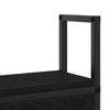 Storage Headboard Black oak 75 cm Engineered wood