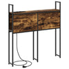 Storage Headboard Smoked oak 75 cm Engineered wood
