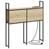 Storage Headboard Sonoma oak 80 cm Engineered wood
