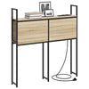 Storage Headboard Sonoma oak 80 cm Engineered wood
