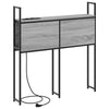Storage Headboard Grey sonoma 80 cm Engineered wood