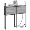 Storage Headboard Grey sonoma 80 cm Engineered wood