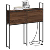 Storage Headboard Brown oak 80 cm Engineered wood