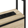 Storage Headboard Sonoma oak 90 cm Engineered wood
