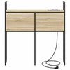 Storage Headboard Sonoma oak 90 cm Engineered wood