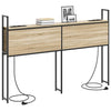 Storage Headboard Sonoma oak 135 cm Engineered wood