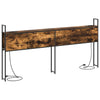 Storage Headboard Smoked oak 180 cm Engineered wood