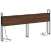 Storage Headboard Brown oak 180 cm Engineered wood