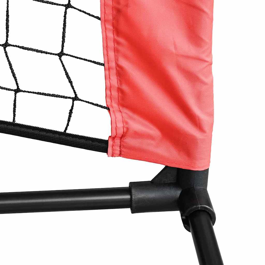 Tennis Net Folding Black and Red 301 x 90.5 x 87 cm Polyester