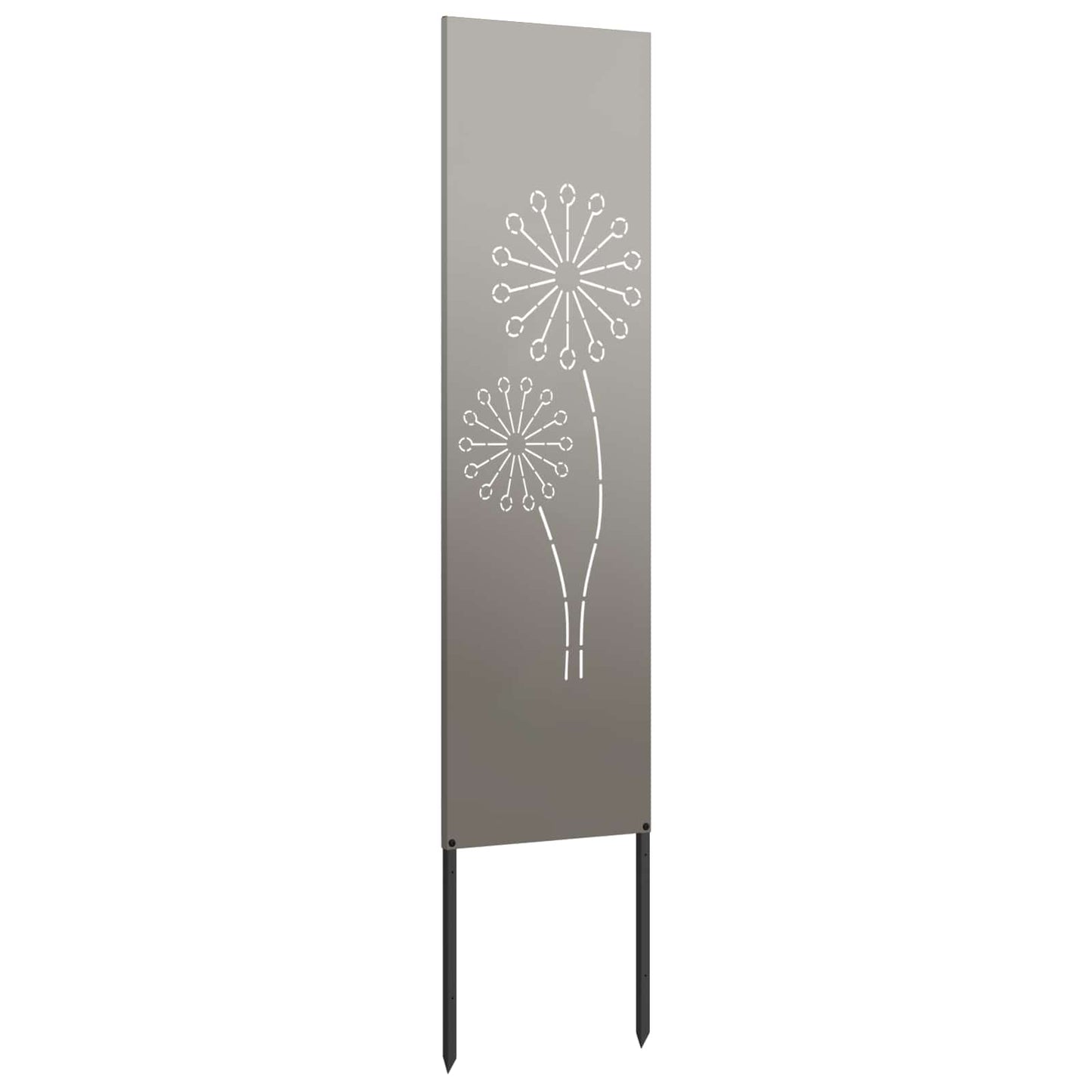 Garden Privacy Screen Rusty 32 x 140 cm Weathering Steel