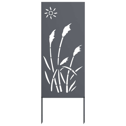 Garden Privacy Screen Anthracite 50 x 140 cm Cold-rolled steel