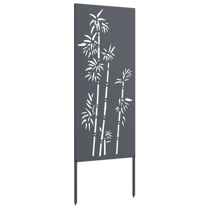Garden Privacy Screen Anthracite 50 x 140 cm Cold-rolled steel