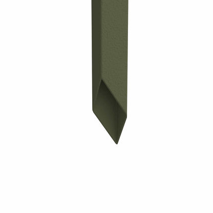 Garden Privacy Screen Olive green 50 x 140 cm Cold-rolled steel