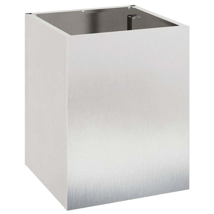 Garden Planter Stainless Steel 32 x 32 x 40 cm Stainless Steel