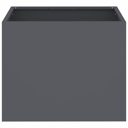 Garden Planter Anthracite 50 x 32 x 40 cm Cold-rolled Steel