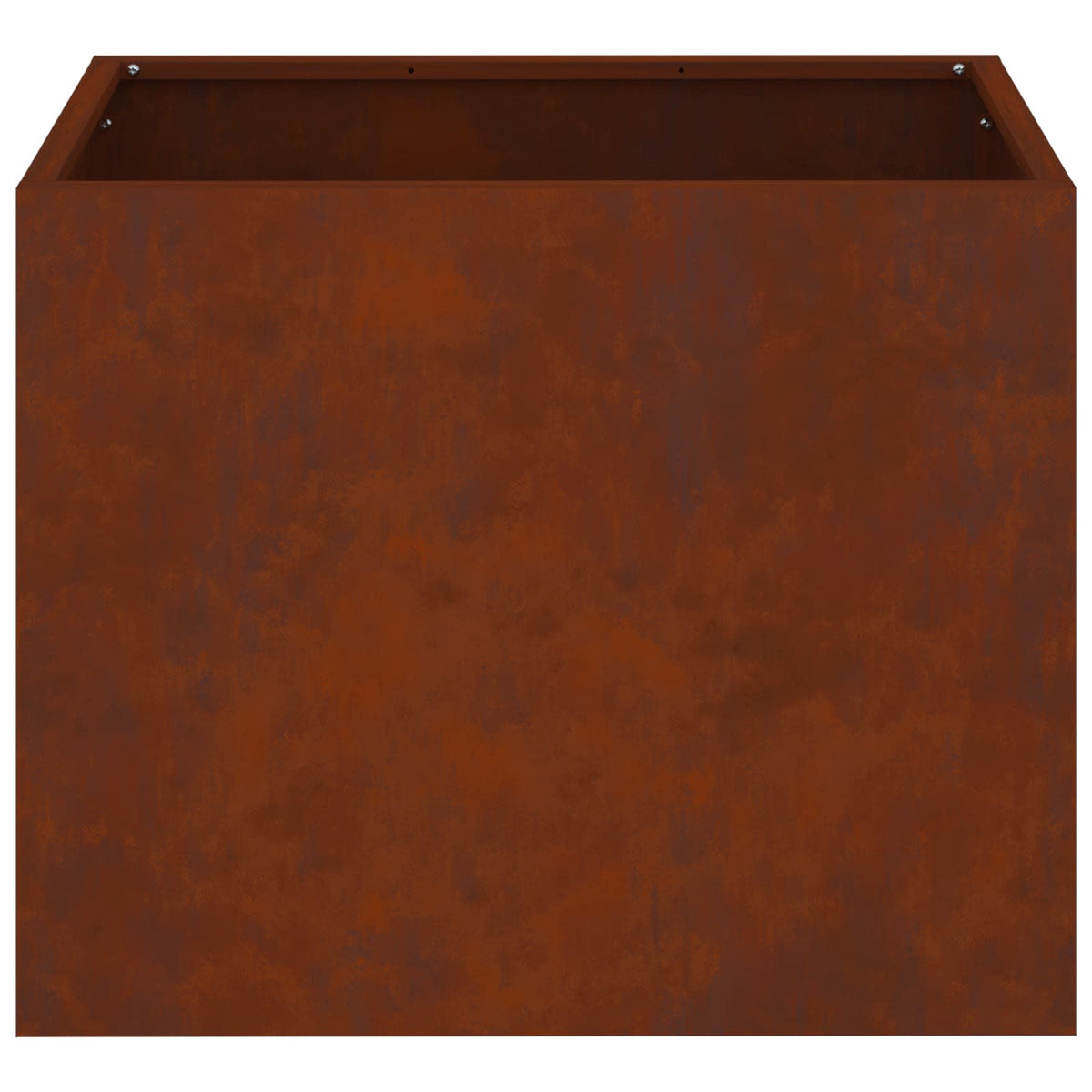 Garden Planter Rusty 50 x 32 x 40 cm Weathering Steel