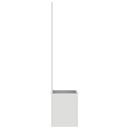 Garden Privacy Screen Silver 32 x 150 cm Galvanised steel