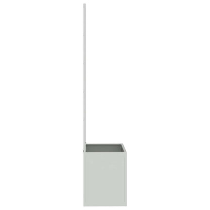 Garden Privacy Screen Silver 50 x 150 cm Galvanised steel
