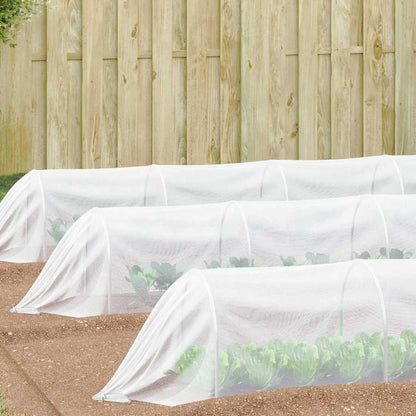 Insect Net White 2 x 5 m Polyethylene